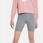 Nike Dri-FIT Get Fit Training Sweatshirt Pullover Oversized Cropped Blush Pink L Photo 1
