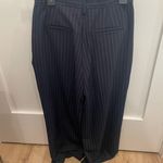 AQUA Pinstripe Twill Cropped Pants Size XS Photo 9