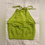 Say What? Say what green crochet top Photo 3