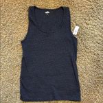 Old Navy NWT Dark Gray Women's Tank Top Slim Fit Size Large Photo 0
