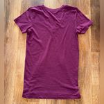 PINK - Victoria's Secret Maroon V-Neck Shirt Photo 6