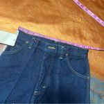 Lee Vintage Denim Bell Bottoms Flare leg jeans 70s New with tags USA dark wash Photo 11