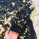 Orvis  Black and Tan Splattered Sweatshirt Photo 2