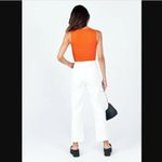 Princess Polly Jeremiah White Denim Relaxed Fit Cargo Straight Leg Jeans 4 Photo 3