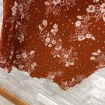 Three Dots  Floral Dots Print Smocked Waist Wide Leg Pants Photo 2