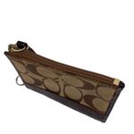 Coach y2k Brown Signature Canvas Card holder Coin Purse Photo 3
