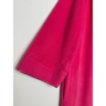 American Vintage NWT Vintage Evelyn Pearson Vel de Roi Velour Robe Pink USA Made snap front Large Photo 6