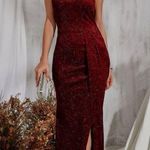 SheIn Red Prom Dress Photo 0