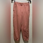 Lululemon Relaxed High Rise Cotton Joggers Pink Savannah Size 4 Photo 6