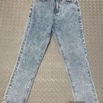 Nasty Gal  acid wash mom straight leg jeans Photo 1