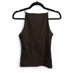 ZARA  Knit High‎ Neck Tank Top in Black - Size Small Photo 1
