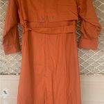 Vintage Berghaus Designs Trench Coat. 781 Orange Size 8 Photo 4
