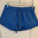 Aerie Flowy Blue Shorts Photo 0