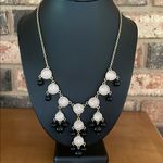 Y2K Pink and Black Gold tone Bubble Necklace. Photo 0