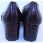 Franco Sarto Zuma Brown Leather Mules Heels 8 M Photo 7