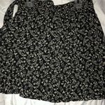 Hollister Black Floral Wrap Skirt Photo 0