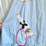 Stella Nova Million Dollar Baby Embroidered Circus Midi Dress Blue Size XS Photo 11