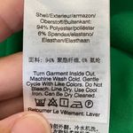 DKNY Womens Sheath Scuba Crepe Green Dress Size 14 Photo 11