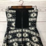 Sam Edelman Black & White Fit & Flare Skater Holiday Dress 2 Photo 52