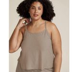 Beyond Yoga  Tank Top Womens 2X Strappy Cut Out Featherweight Drift Away Sleep Photo 0