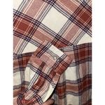 Gap NWT  Womens Button Down Long Sleeve Relaxed Fit Boyfriend Flannel Top Size S Photo 3