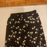 Sanctuary Black and White Floral Midi Skirt Photo 6