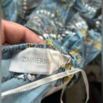 Zimmermann nwot  cotton Floral Blue Ruffle Dress Photo 8