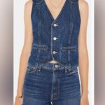 Mother Superior The Masked Rider Denim Vest, size medium Blue Photo 0