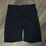 Madewell  Women's‎ MWL Form High-Rise 7" Biker Shorts Medium MD298 Black Photo 0