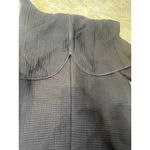 Heart Art Textured Wool Hooded Coat — Issey Miyake Line Aesthetic Size M Black Size M Photo 4