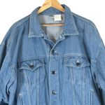 Disney Vintage  Store Denim Jacket Mens XXL Light Wash Mickey Embroidered 90s Photo 2