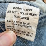 Vintage Y2K Only Jeans High Rise Button Fly Extra Short Jean Shorts Womens 27 Blue Photo 1