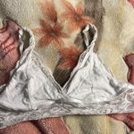 Wildfire MD white lace stretch cropped bralette Size M Photo 1