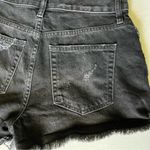 Free People We the Free Lasso High Waist Cutoff Denim Shorts black size 26 Photo 10