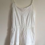 Topshop White Ivory Lace Trim Spaghetti Strap Romper Sleepwear Pajamas NEW Photo 2