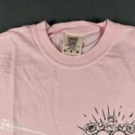 Comfort Colors Laura Marano Arrow Shirt Womens Med Pink Graphic Tee Music Tour Photo 3