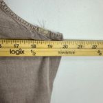 Sportique L Taupe Embroidered Boho Tank Handkerchief Hem Festival Hippie Fairy Size L Photo 7