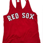 PINK - Victoria's Secret Victoria Secret PINK Rare MLB Boston Red Sox Tank Top Jersey Photo 0