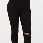 Pretty Little Thing Black High Rise Skinny Jeans Photo 0