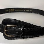 Anne Klein AK For Calderon Genuine Braided Edge Leather Wide Buckle Belt Boho-M Photo 7