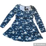 Her Universe Disney Peter Pan and Tinkerbell London Sky Dress Photo 1