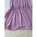 Amanda Uprichard NWOT  Purple Mallory Dress Size L‎ Photo 5
