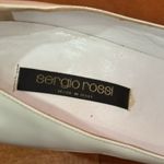 Sergio Rossi  vero cuoio tan and white pump size 36 Photo 6
