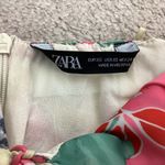 ZARA  Floral Satin Slip Dress Size XS Photo 9
