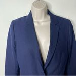 Reiss  Navy Blue One Button Wool Blazer sz 6 Photo 5