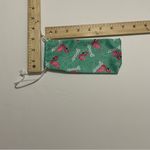NWOT Goodr Flamingo Print Sunglasses Pouch Green Photo 2