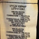 XScape ‎ Dress Women 10 Petite Navy Blue Ruched Long Lace Sleeve Gown Cocktail Photo 10