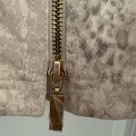 Chico's Animal Print Faux Leather Jacket Photo 3