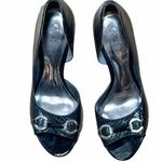 Carlos Santana Snakeskin Peep Toe Heels Photo 2