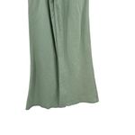 STAUD Wide Leg Sweatpants Sage Green Beaded Drawstring Waist Size XS **Flawed Photo 9